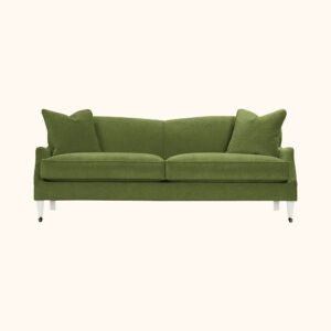 Alcott Sofa Rust Velvet - Green